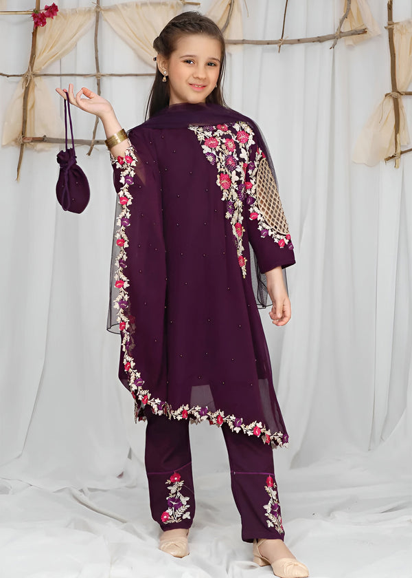 Pearl Cape Shirt - Purple